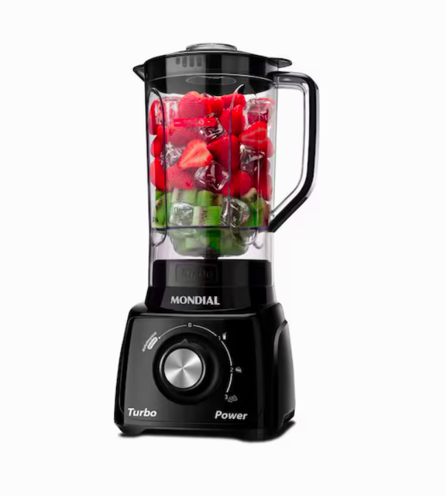 Liquidificador Mondial Pratic Power L-97-W - Preto