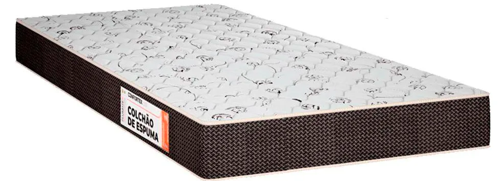 Colchão Solteirão Espuma Confortex D33 - 88x188x16